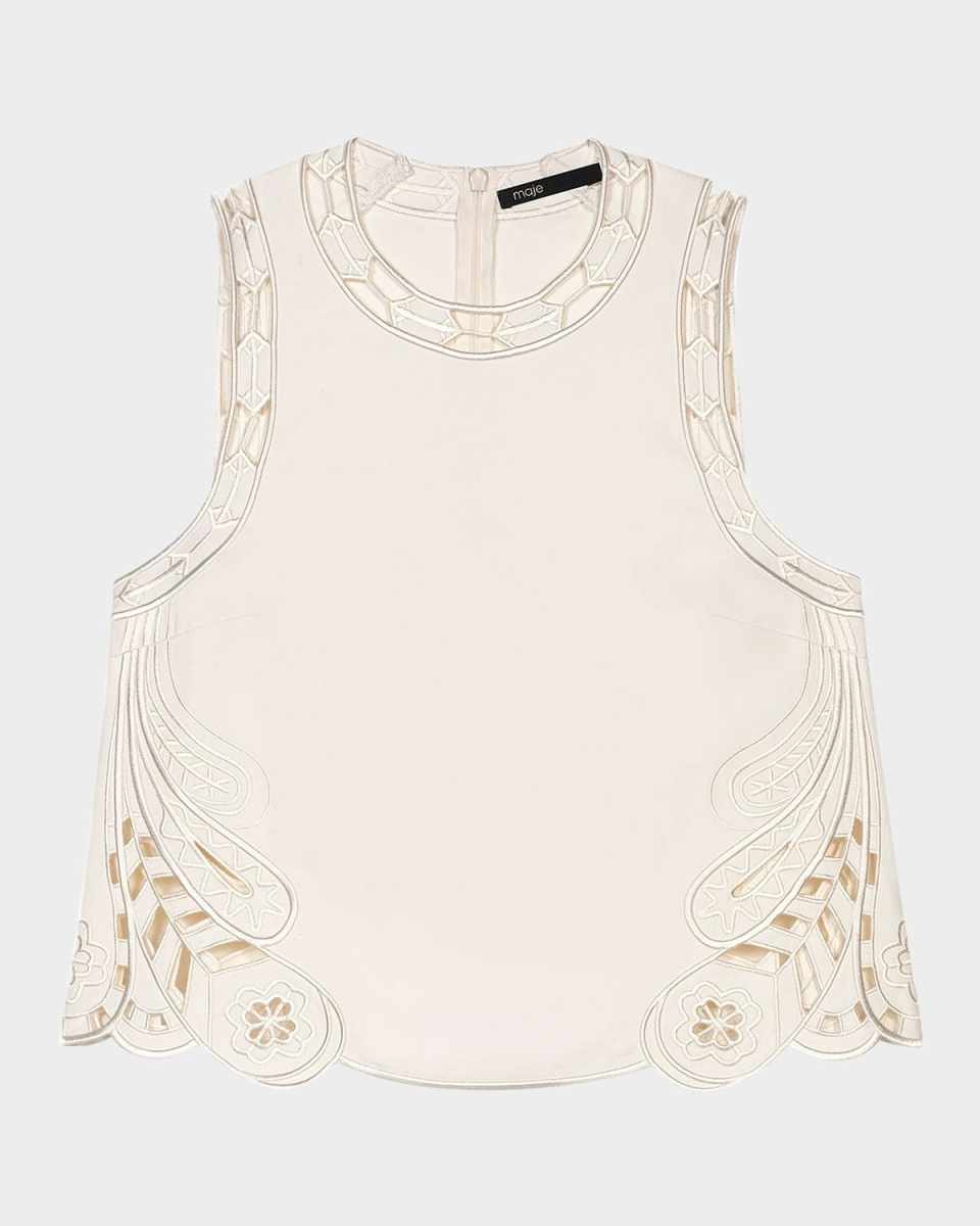 Lauresque Embroidered Top